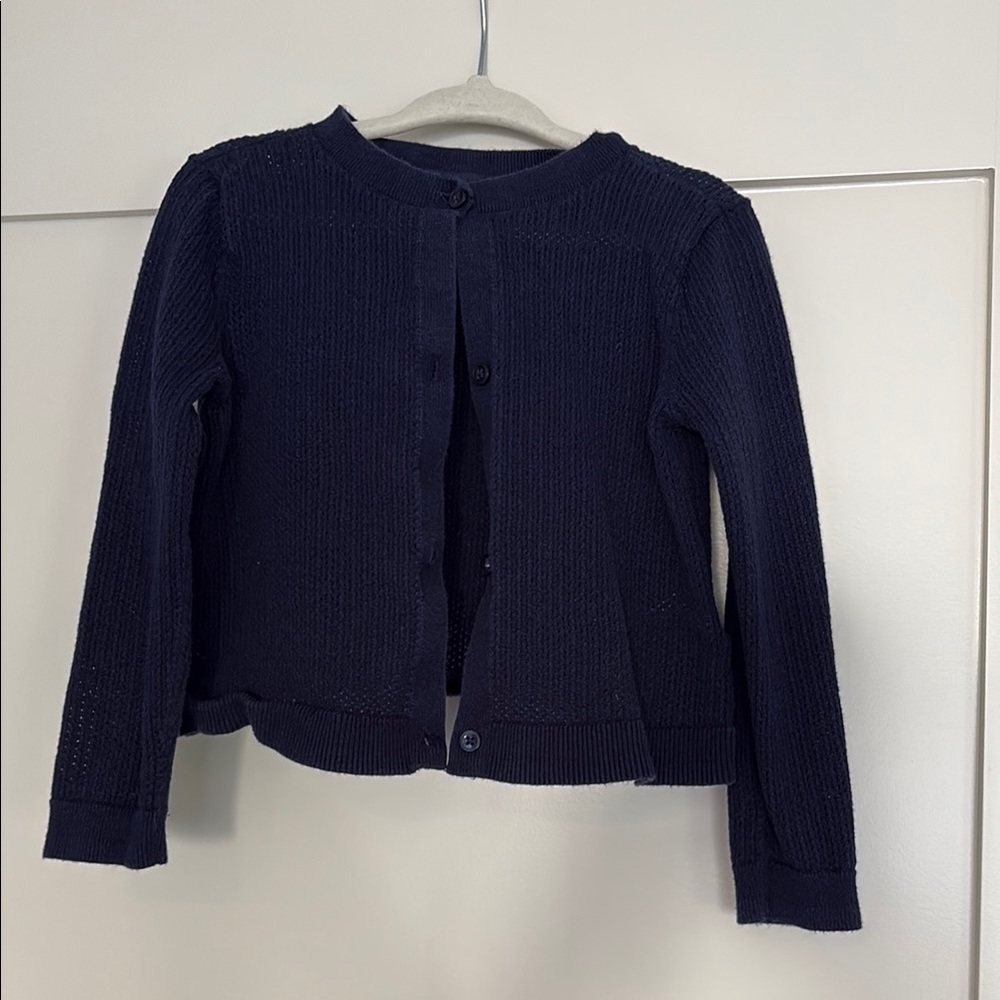 Girls Gap Navy Blue Summer Cardigan